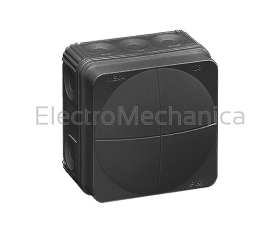 10060648 BLACK | HOUSING 110X110X66 IP66 BLACK | L - Termination